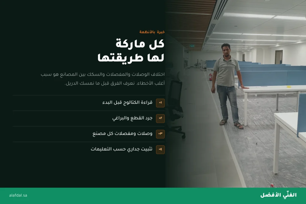 كل ماركة لها طريقتها